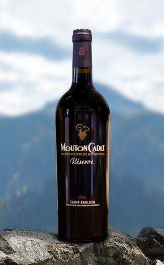 Baron Philippe de Rothschild 2016 Mouton Cadet Réserve Saint-Émilion 750ml Wine Bottle