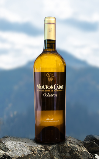 Baron Philippe de Rothschild 2017 Mouton Cadet Réserve Graves Blanc 750ml Wine Bottle