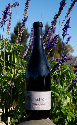 Retro Cellars 2013 Napa Valley Petite Sirah 750ml Wine Bottle