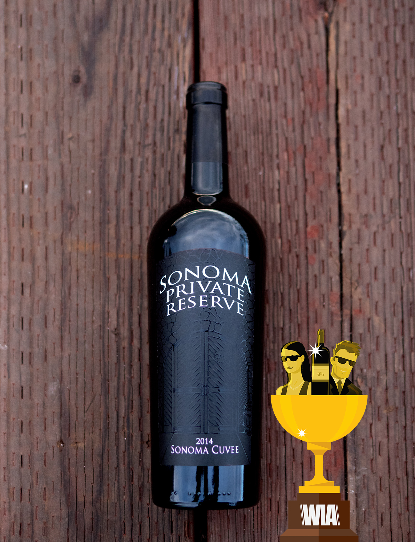 Deerfield Ranch 2014 'Sonoma Cuvee' Private Reserve Red 750ml Wine Bottle