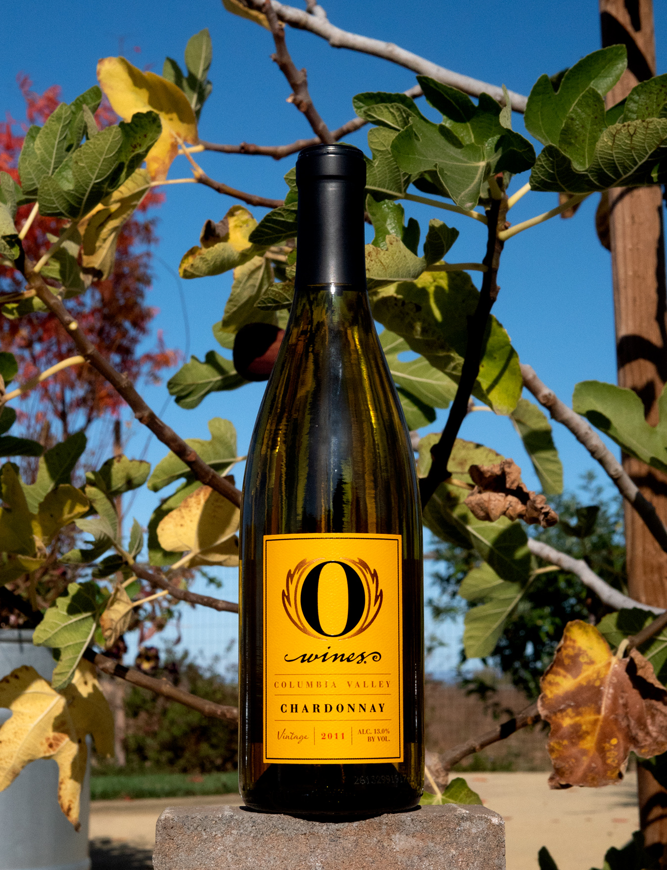 O Wines 2011 Columbia Valley Chardonnay 750ml Wine Bottle