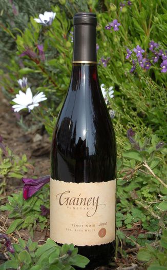 Gainey Vineyard 2006 Sta. Rita Hills Pinot Noir 750ml Wine Bottle