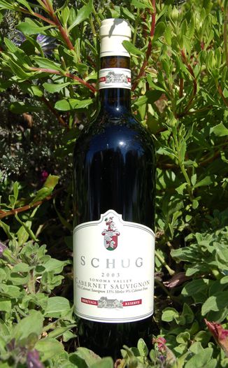 Schug Carneros Estate 2003 Heritage Reserve Cabernet Sauvignon 750ml Wine Bottle