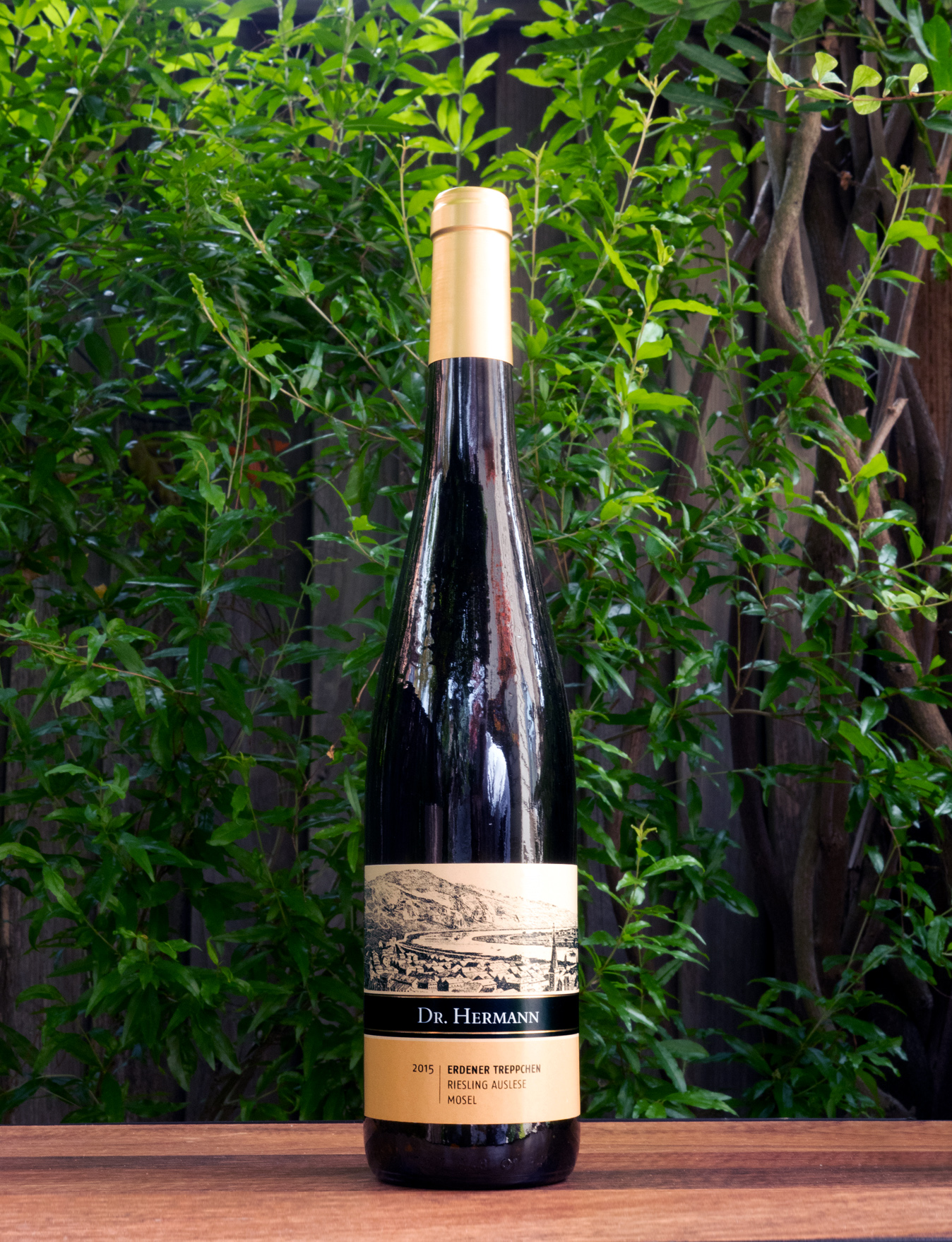 Dr. Hermann 2015 Erdener Treppchen Riesling Goldkapsel Auslese 750ml Wine Bottle