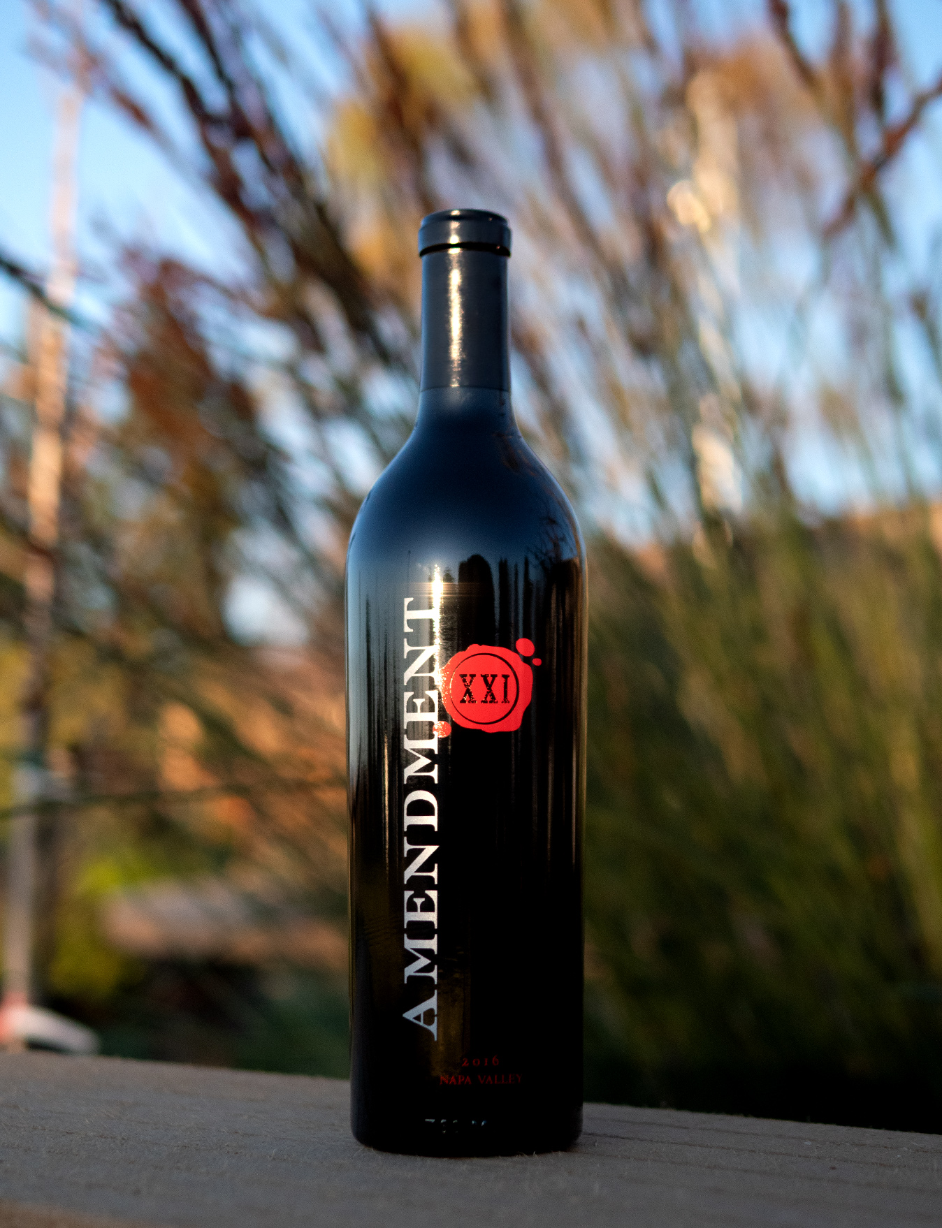 Beau Vigne 2016 'Amendment XXI' Napa Valley Merlot 750ml Wine Bottle