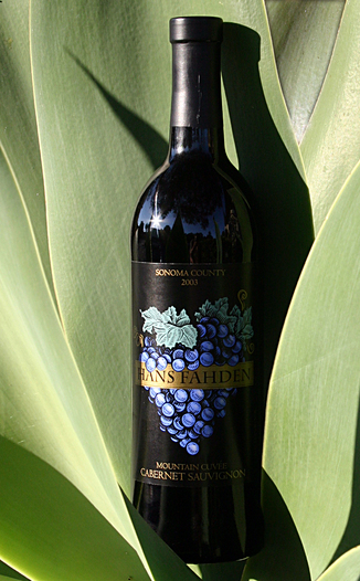 Hans Fahden 2003 Cabernet Sauvignon 750ml Wine Bottle