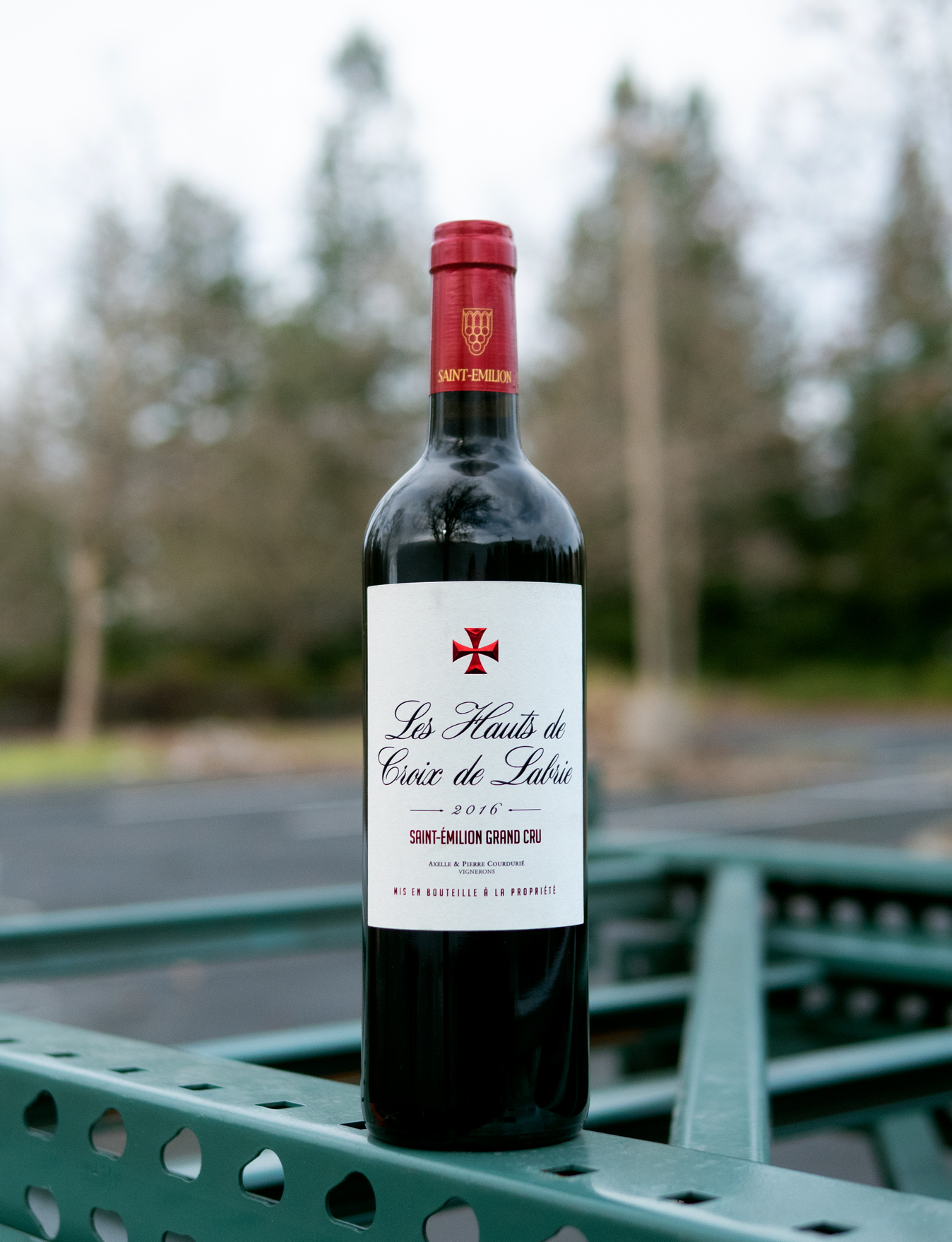 Château Croix de Labrie 2016 'Les Hauts de Croix de Labrie' St-Émilion Grand Cru AOC 750ml Wine Bottle