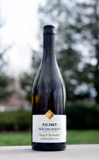 Domaine Fichet 2017 'Les 3 Terroirs' Mâcon-Burgy AOC 750ml Wine Bottle