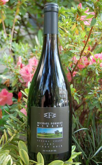 Michael Forrest Winery 2007 Sonoma Coast Pinot Noir 750ml Wine Bottle
