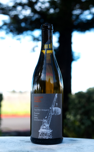 Bluxome Street Winery 2014 Teac-Mor Vineyard Russian River Valley Chardonnay 750ml Wine Bottle