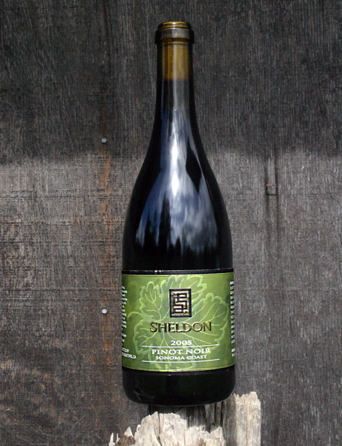 Sheldon Wines 2005 Sonoma Coast Pinot Noir 750ml Wine Bottle