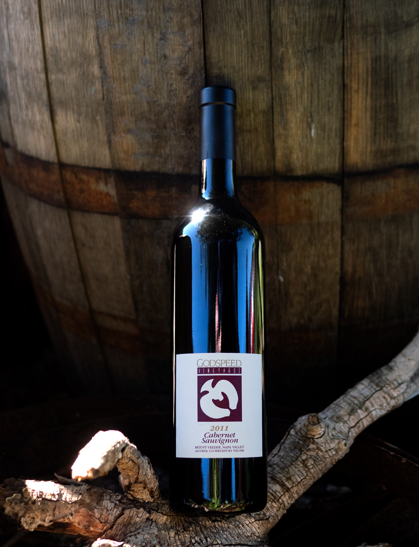 Godspeed Vineyards 2011 Mt. Veeder Napa Valley Cabernet Sauvignon 750ml Wine Bottle