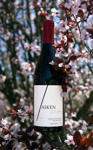 Aiken 2013 Fiddlestix Vineyard Santa Rita Hills Pinot Noir 750ml Wine Bottle