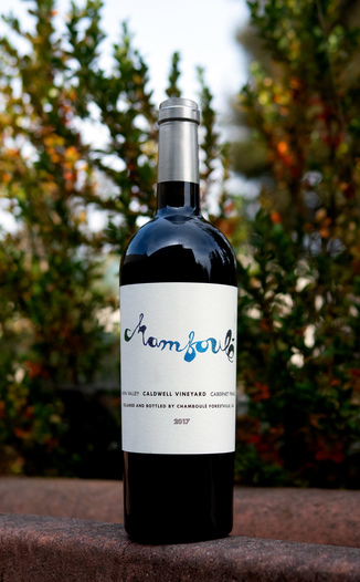 Chamboulé 2017 Caldwell Vineyard Coombsville Napa Valley Cabernet Franc 750ml Wine Bottle