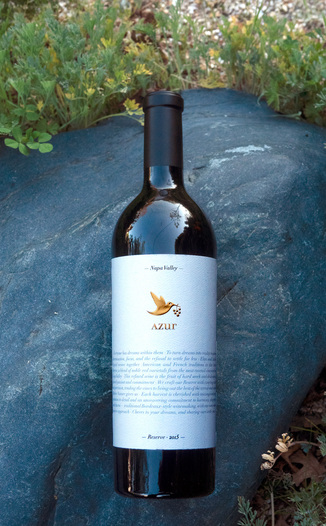 Azur Wines 2015 Reserve Napa Valley Cabernet Blend 750ml Wine Bottle