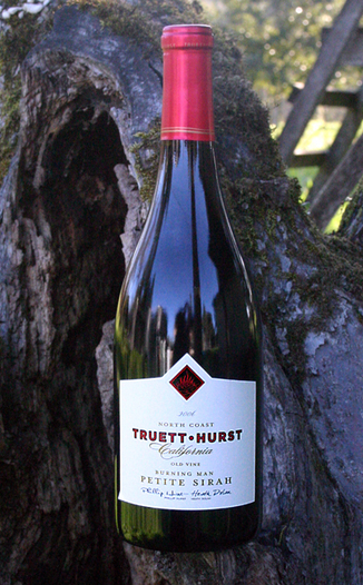 Truett-Hurst Vineyards & Winery 2006 Burning Man Old Vine Petite Sirah 750ml Wine Bottle