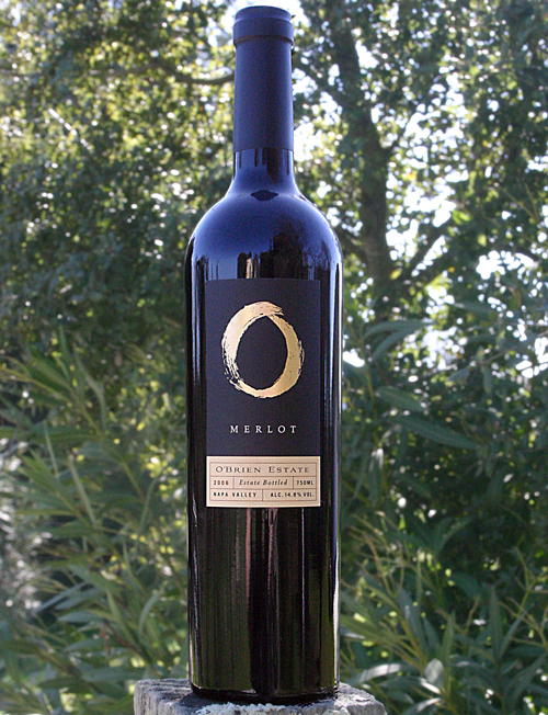 O'Brien Estate Winery 2006 Napa Valley Merlot 750ml Wine Bottle