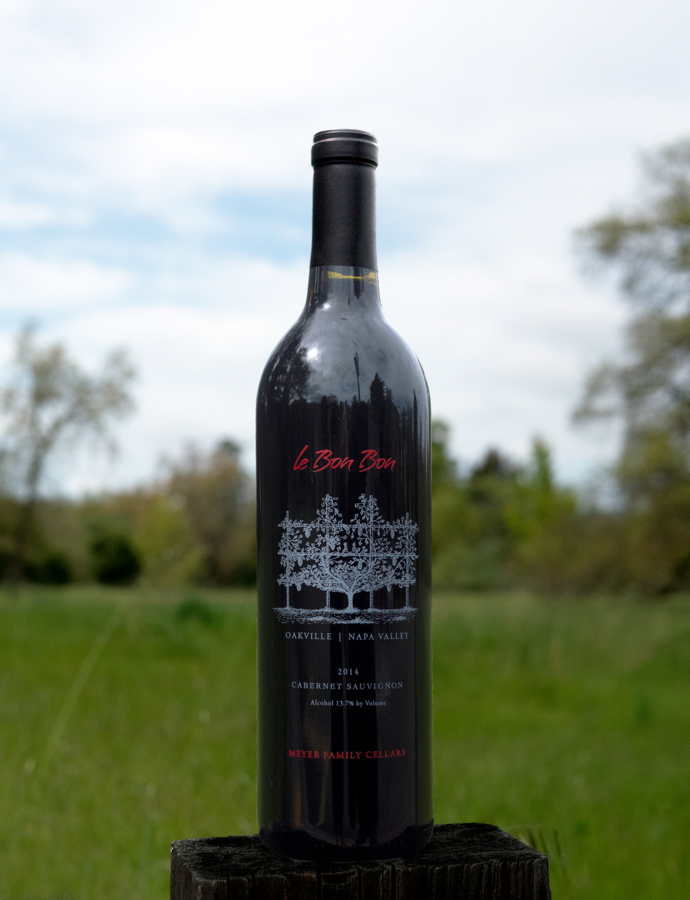 Meyer Family Cellars 2014 'Le Bon Bon' Bonny's Vineyard Oakville Cabernet Sauvignon 750ml Wine Bottle