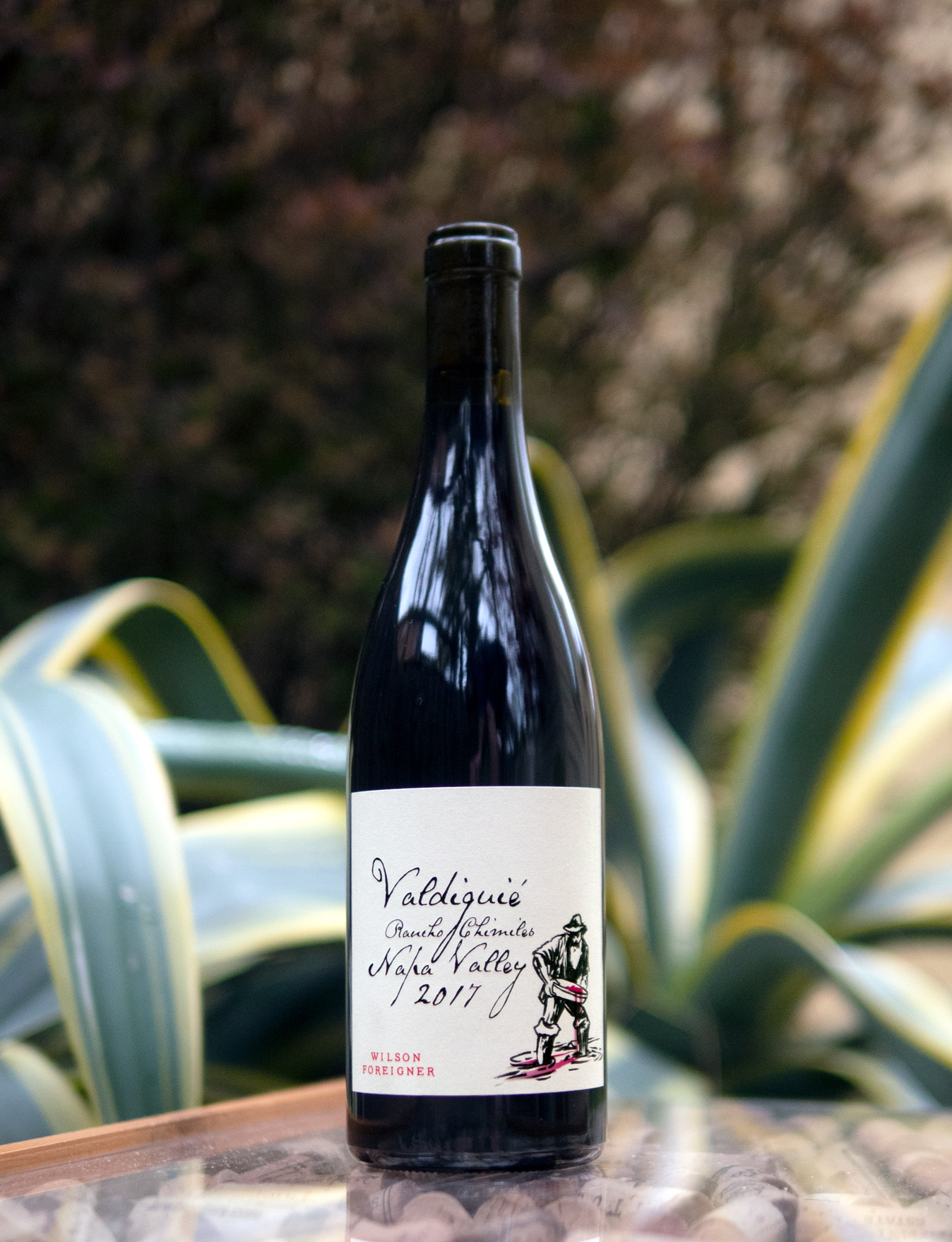 Wilson Foreigner 2017 Rancho Chimiles Napa Valley Valdiguié 750ml Wine Bottle