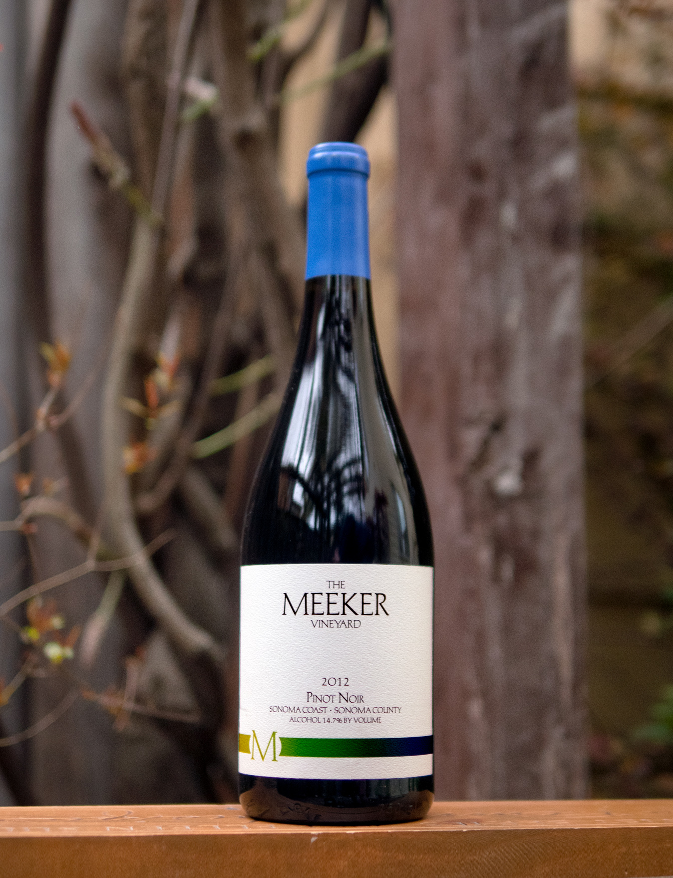 Meeker 2012 Sangiacomo Vineyard Sonoma Coast Pinot Noir 750ml Wine Bottle
