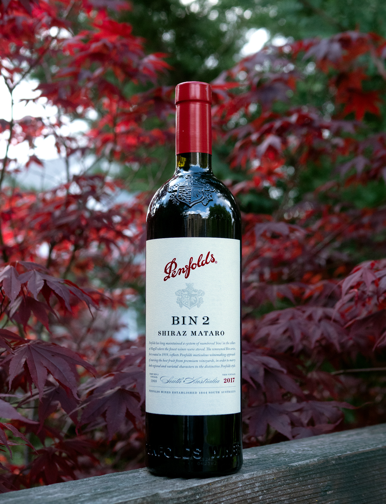 Penfolds 2017 'Bin 2' The Penfolds Collection Shiraz Mataro 750ml Wine Bottle