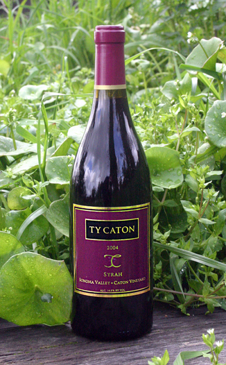 Ty Caton 2004 Sonoma Valley Syrah 750ml Wine Bottle