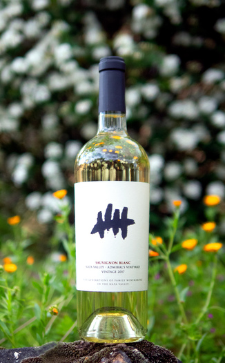 Five Vintners 2017 Admiral's Vineyard Napa Valley Sauvignon Blanc 750ml Wine Bottle