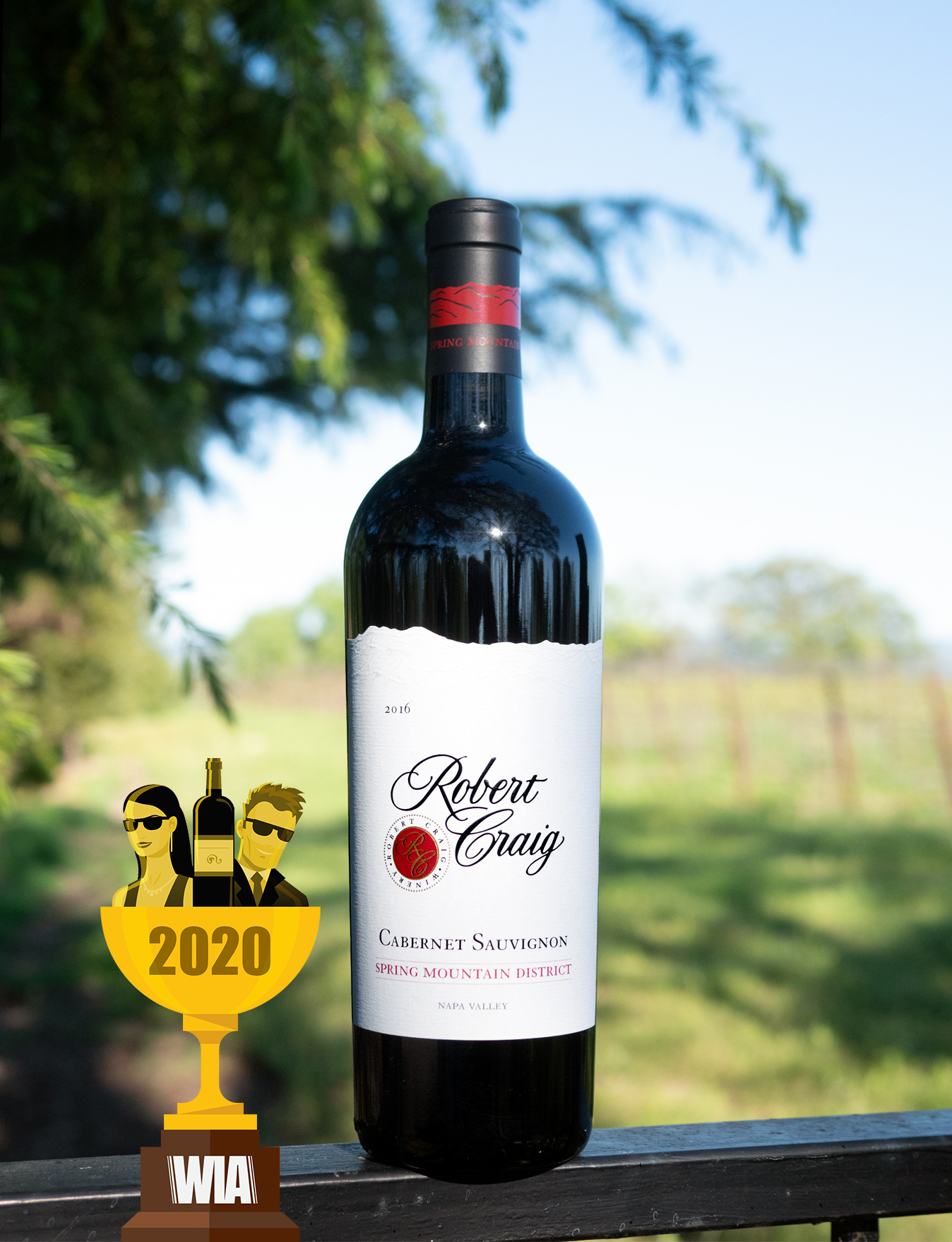 Robert Craig 2016 Spring Mountain District Cabernet Sauvignon 750ml Wine Bottle