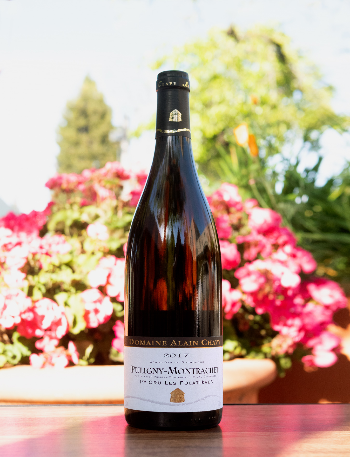 Domaine Alain Chavy 2017 Puligny-Montrachet Les Folatières 1er Cru 750ml Wine Bottle
