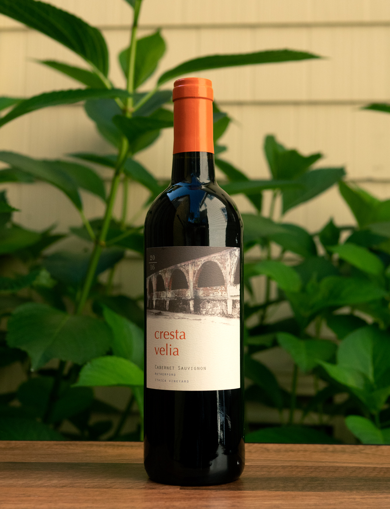 Cresta Velia 2016 Ithica Vineyard Rutherford Cabernet Sauvignon 750ml Wine Bottle