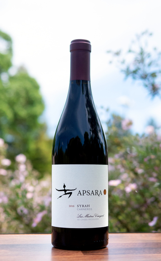Apsara Cellars 2016 Las Madres Vineyard Carneros Syrah 750ml Wine Bottle