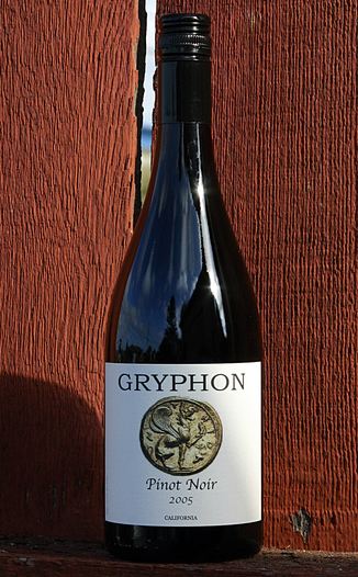 Gryphon Wines 2005 Pinot Noir 750ml Wine Bottle
