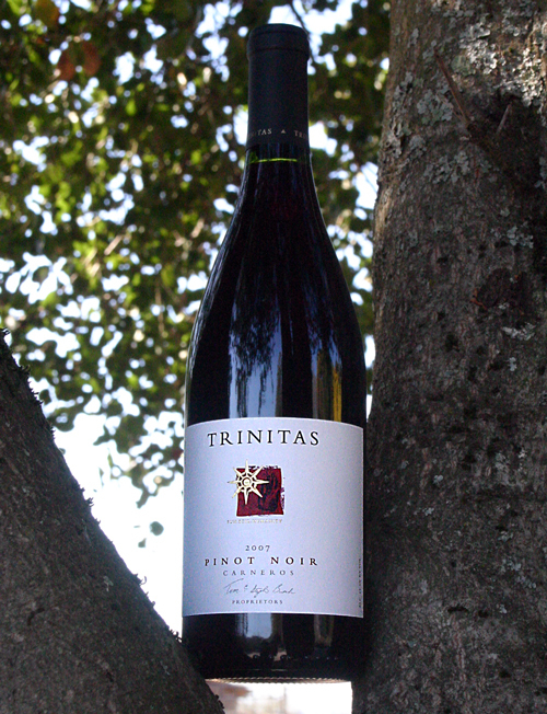 Trinitas 2007 Carneros Pinot Noir 750ml Wine Bottle