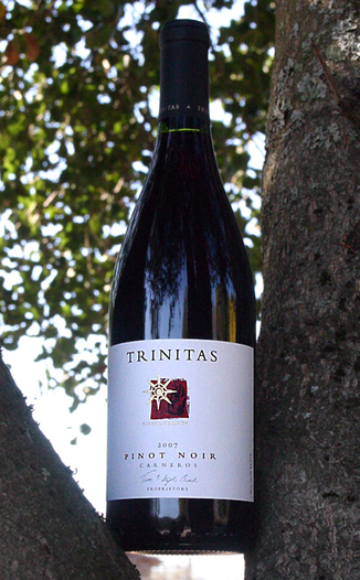 Trinitas 2007 Carneros Pinot Noir 750ml Wine Bottle