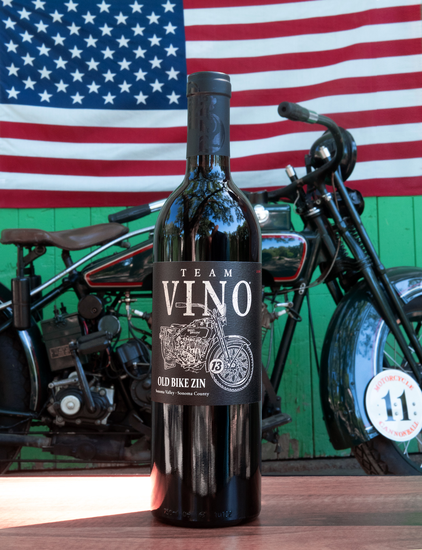 Annadel Estate Winery 2016 'Team Vino' Old Bike Sonoma Valley Zinfandel 750ml Wine Bottle