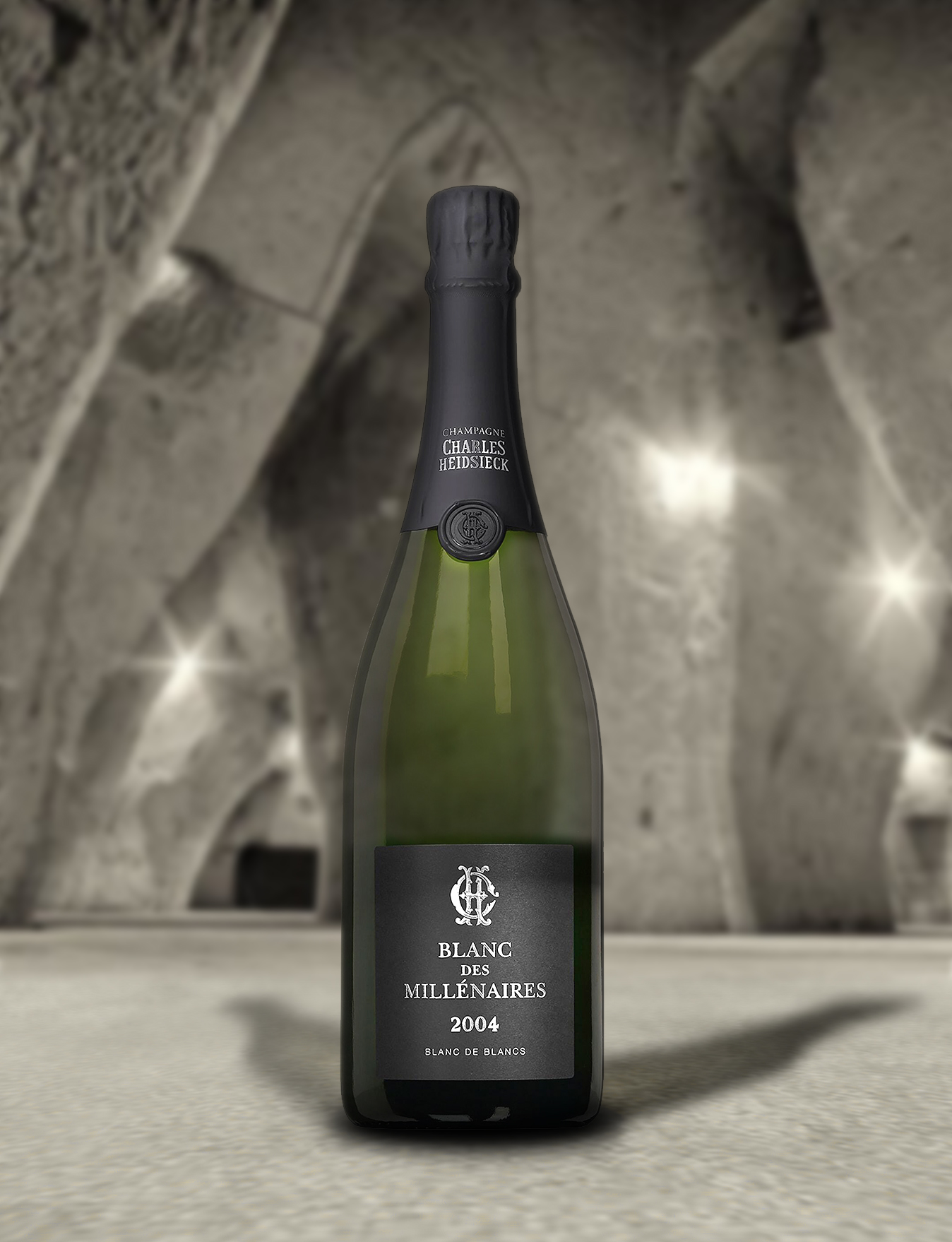 Champagne Charles Heidsieck 2004 'Blanc des Millénaires' Brut Blanc de Blancs 750ml Wine Bottle