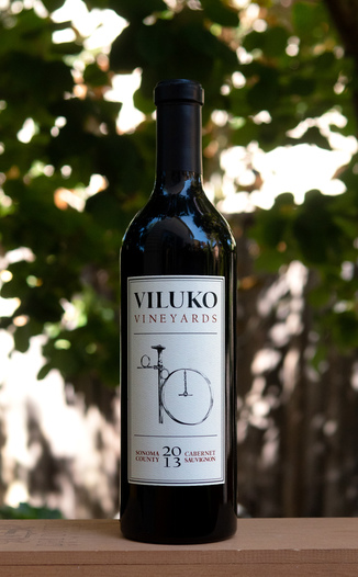 Viluko Vineyards 2013 Sonoma County Estate Cabernet Sauvignon 750ml Wine Bottle
