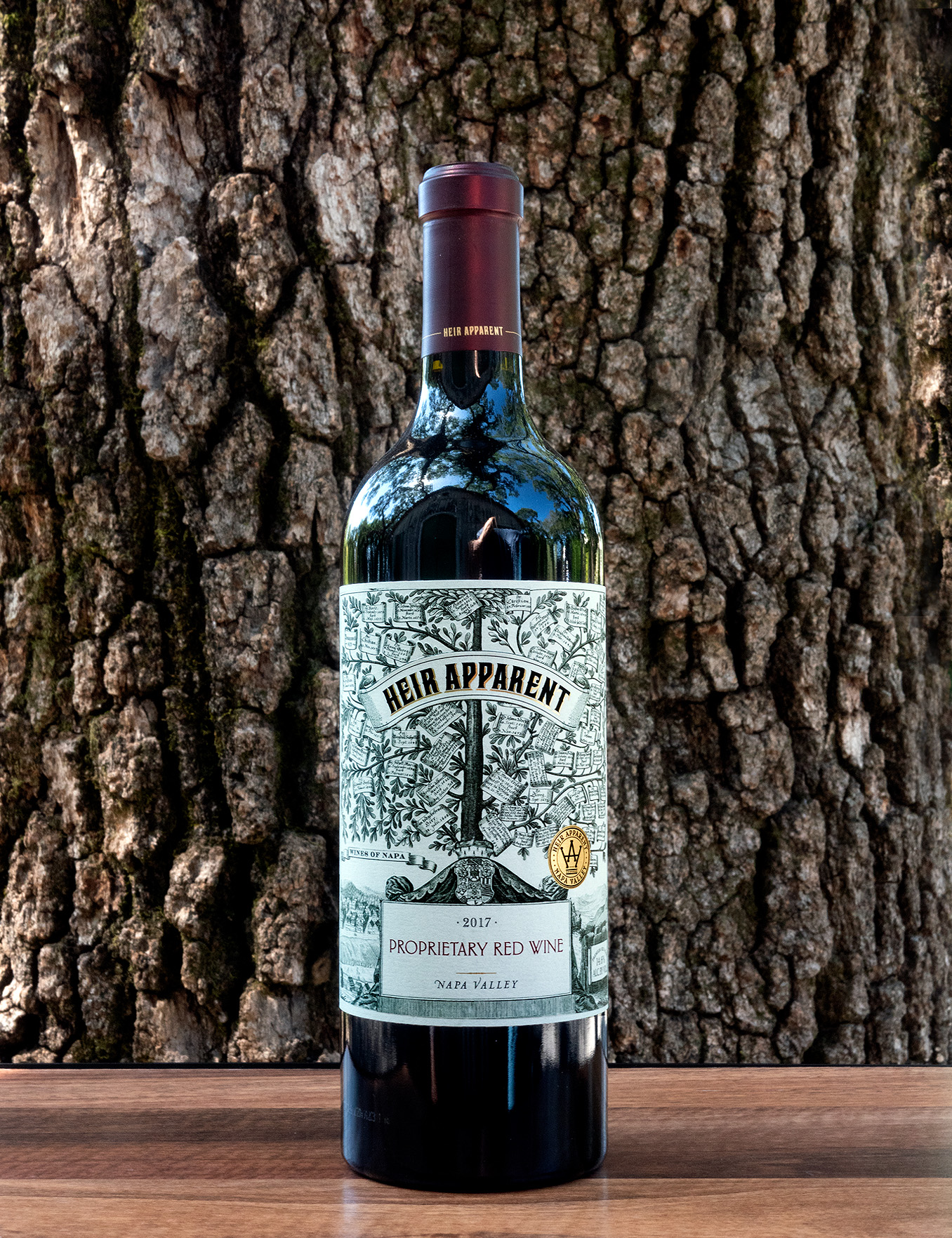 Heir Apparent 2017 Napa Valley Cabernet Blend 750ml Wine Bottle