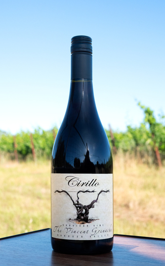 Cirillo Estate 2016 'The Vincent' Survivor Vine Barossa Grenache 750ml Wine Bottle