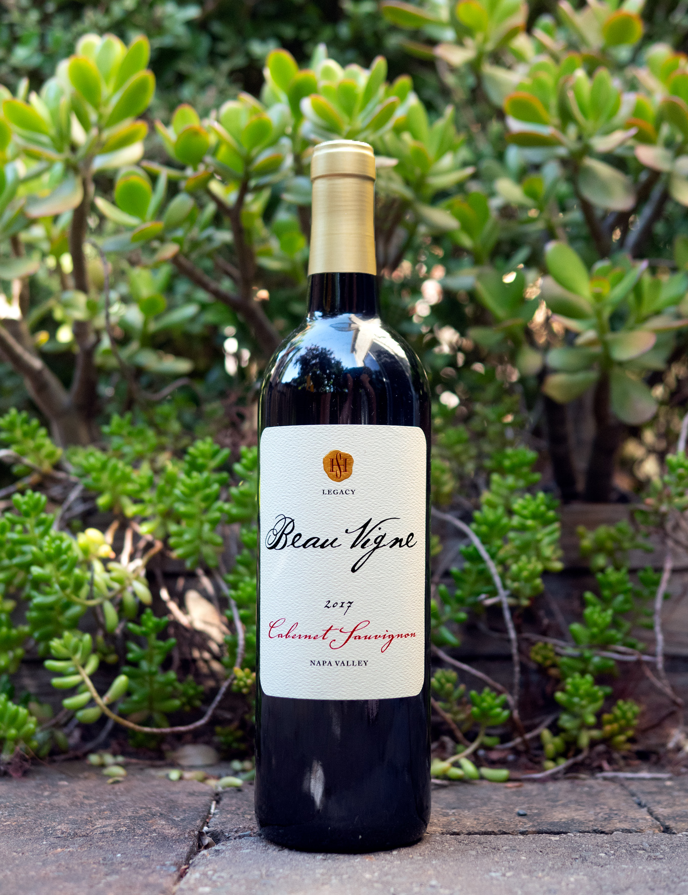 Beau Vigne 2017 'Legacy' Napa Valley Cabernet Sauvignon 750ml Wine Bottle