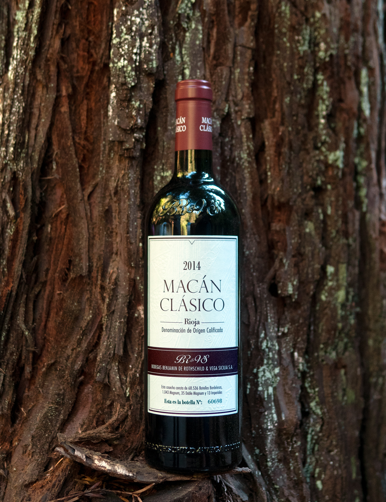 Bodegas Rothschild & Vega Sicilia 2014 'Macan Clásico' Rioja DOCa 750ml Wine Bottle