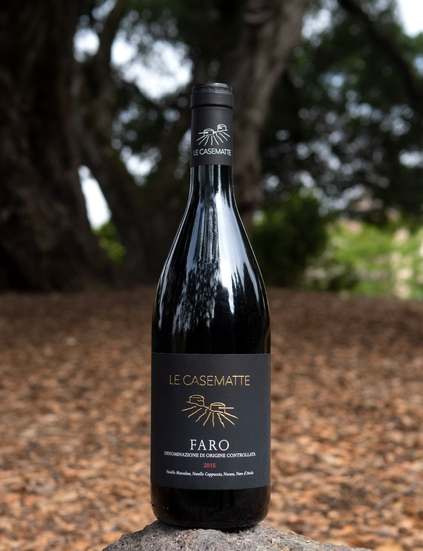 Le Casematte 2015 Faro DOC 750ml Wine Bottle