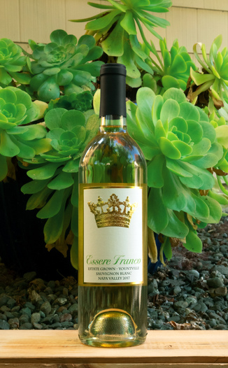 Essere Franco 2017 Yountville Napa Valley Estate Sauvignon Blanc 750ml Wine Bottle