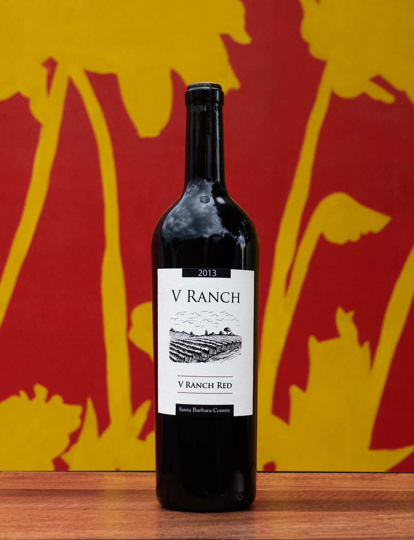 Vincent Vineyards & Winery 2013 'V Ranch' Santa Barbara County Cabernet Blend 750ml Wine Bottle