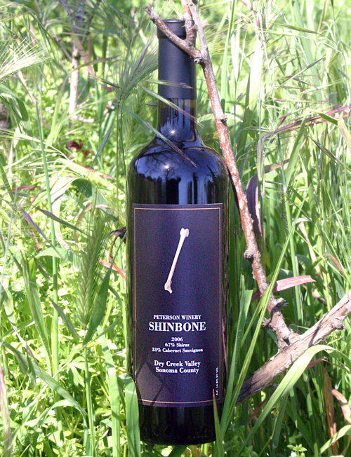 Peterson 2006 Shinbone 750ml Wine Bottle