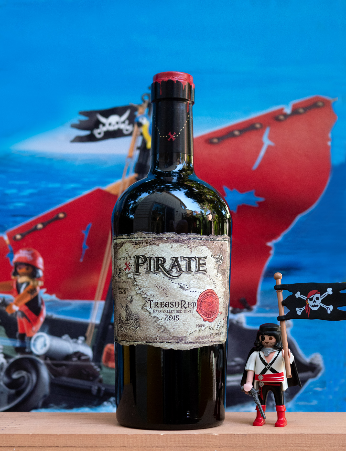 La Sirena 2015 'Pirate TreasuRed' Napa Valley 750ml Wine Bottle
