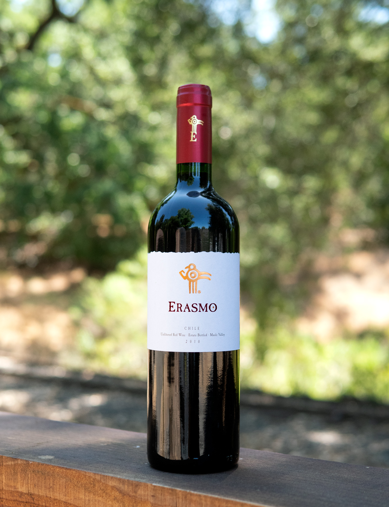 Erasmo 2010 'Viña La Reserva de Caliboro' Maule Valley Cabernet Blend 750ml Wine Bottle