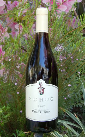 Schug Carneros Estate 2007 Sonoma Coast Pinot Noir 750ml Wine Bottle