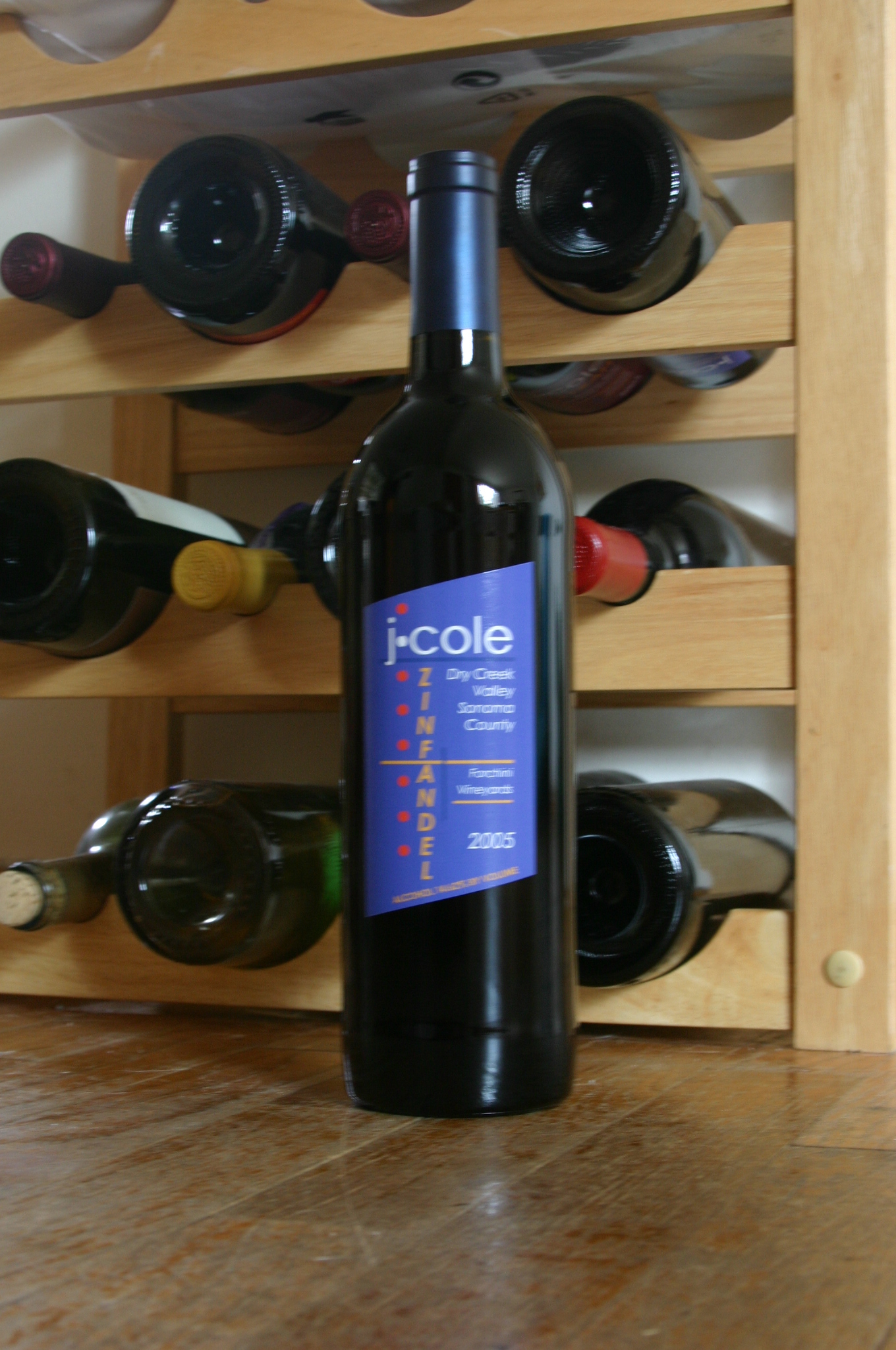 J. Cole Wines 2005 Forchini Vinyard 750ml Wine Bottle