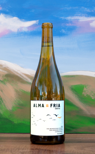 Alma Fria 2016 Mendocino & Sonoma 'Coastal' Chardonnay 750ml Wine Bottle